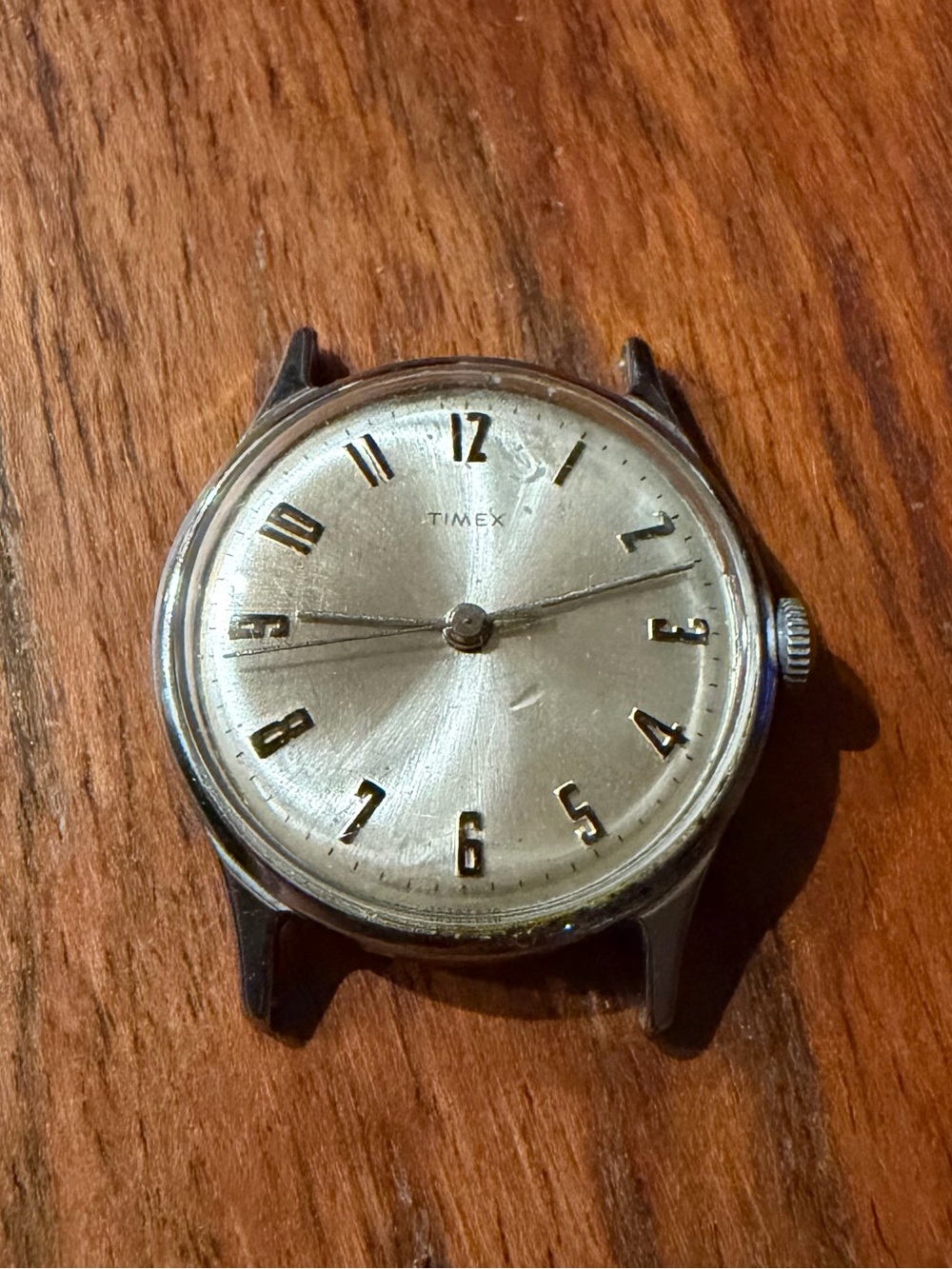 1968 Mercury Timex Silver Dial Vintage-Watch